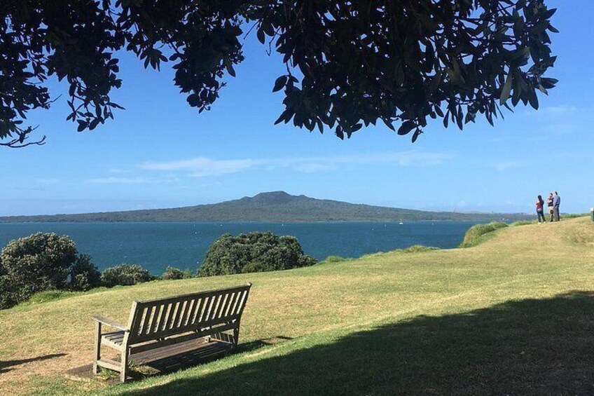 View of Rangitoto volcano from North Head volcano 5