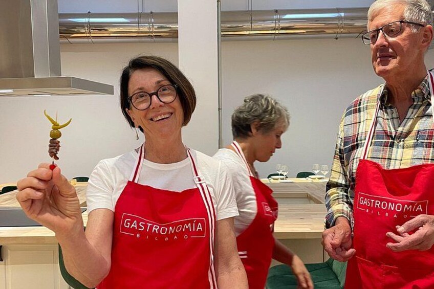 Traditional Basque Pintxos Cooking Class in Bilbao 5