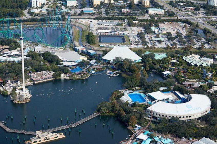 After-hours 23 Miles Private Helicopter Tour over Orlando Eye 2