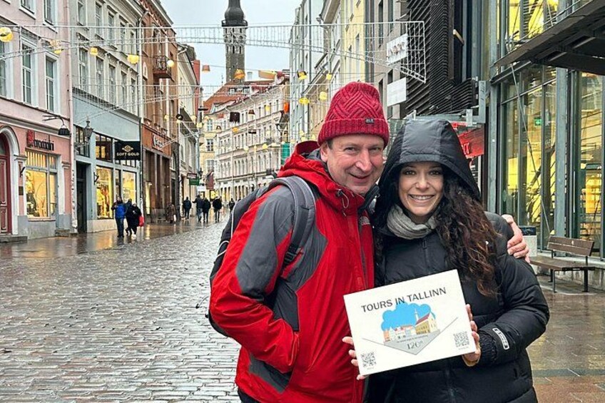 Happy faces from our amazing guests! Come join us and discover the magic of Tallinn 3