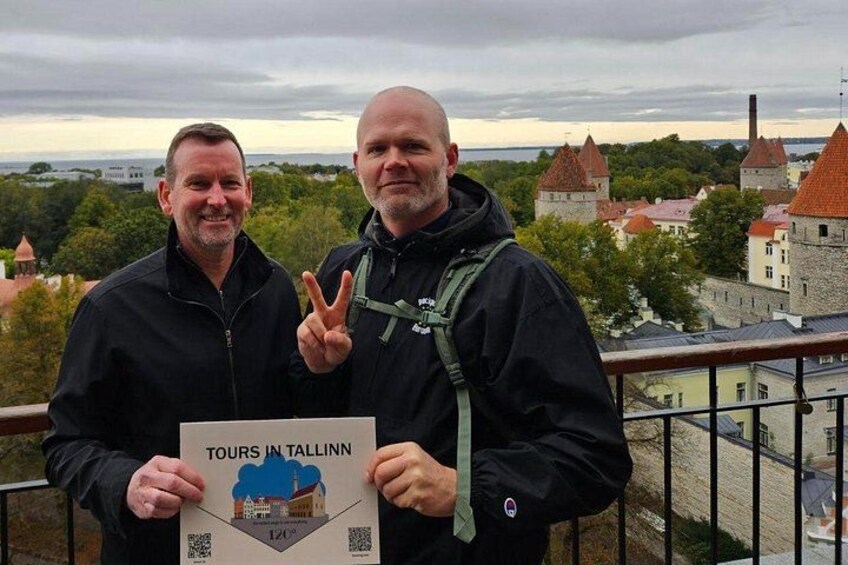 Happy faces from our amazing guests! Come join us and discover the magic of Tallinn 5