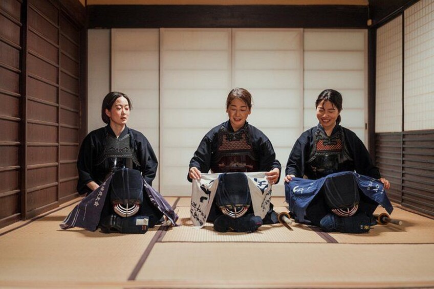 Kendo and samurai experience in Kyoto 5