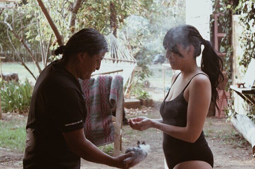 Huitzi and María will guide you into mother earth womb. 2