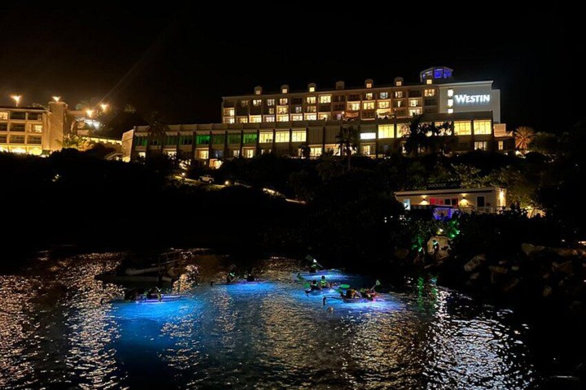 Night Kayak Tour St. Thomas - Westin Frenchman's Reef 2