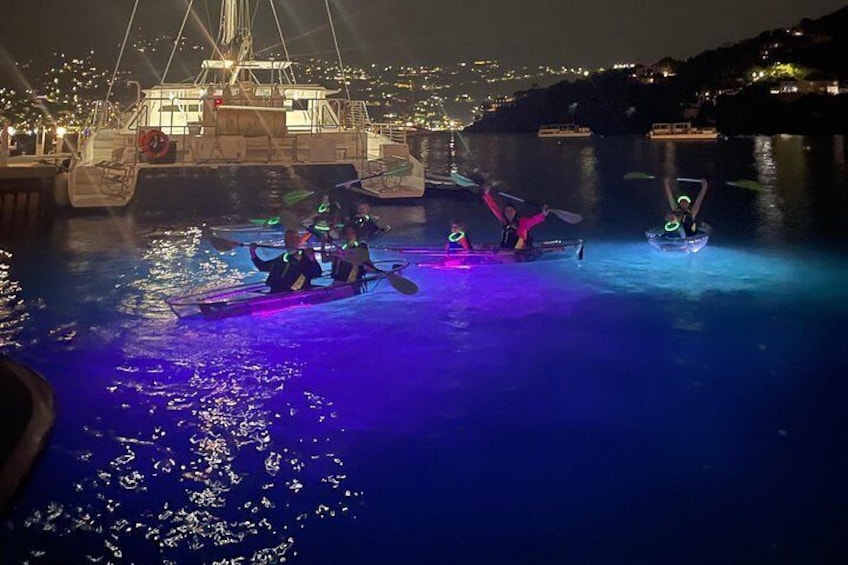 Night Kayak Tour St. Thomas - Westin Frenchman's Reef 5