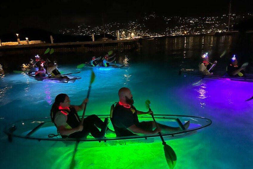 Night Kayak Tour St. Thomas - Westin Frenchman's Reef 2