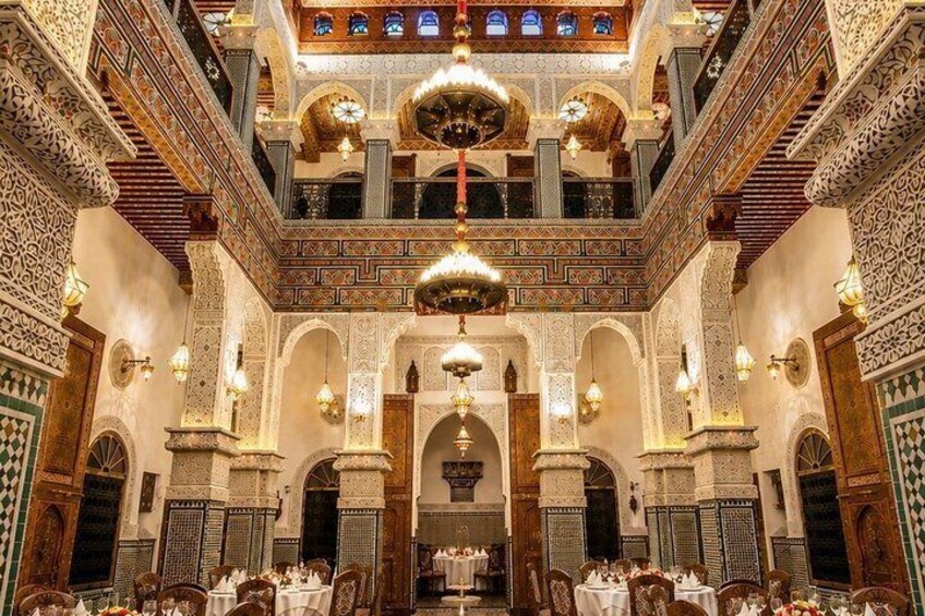 Fez Rooftop Sunset Tea & Dinner at Palais Traditionnel 5