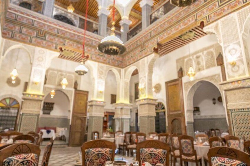 Fez Rooftop Sunset Tea & Dinner at Palais Traditionnel 4