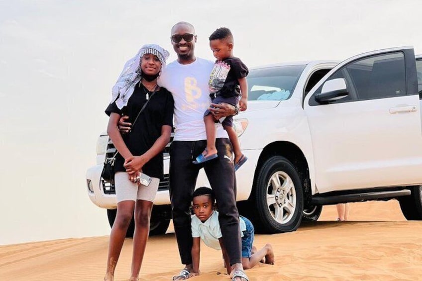 Luxury Private Desert Safari Abu Dhabi with Camel Ride & BBQ 2