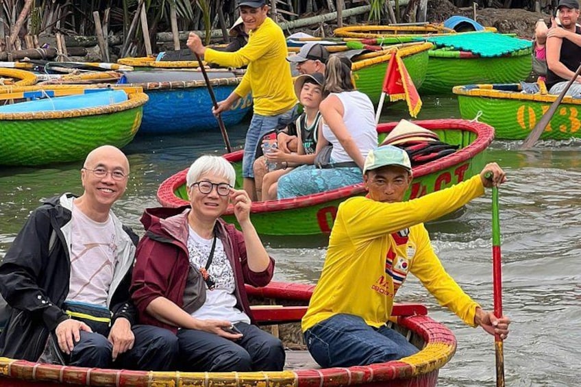 Hoi an Coconut Boat & Hoi an Ancient Town(Option Marble Mountain) 3