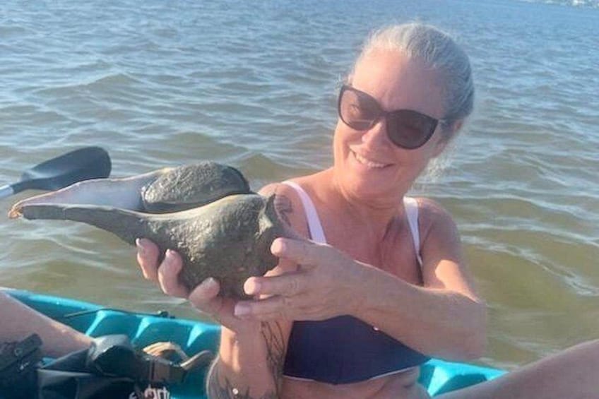 You never know what you might find out on the water! 2