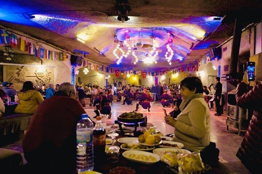 Cappadocia Turkish Night Show with Dinner and Entertainments