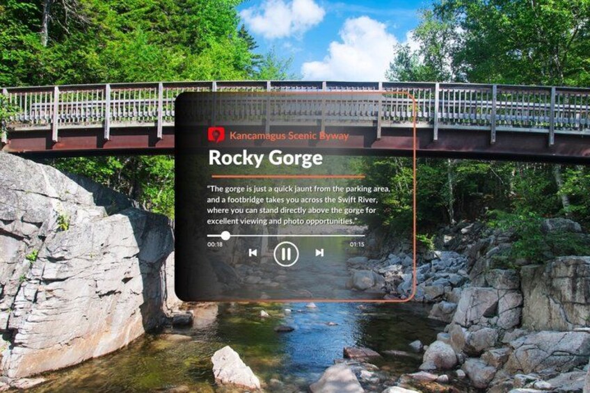 Self-Guided Audio Driving Tour in Kancamagus Highway 3