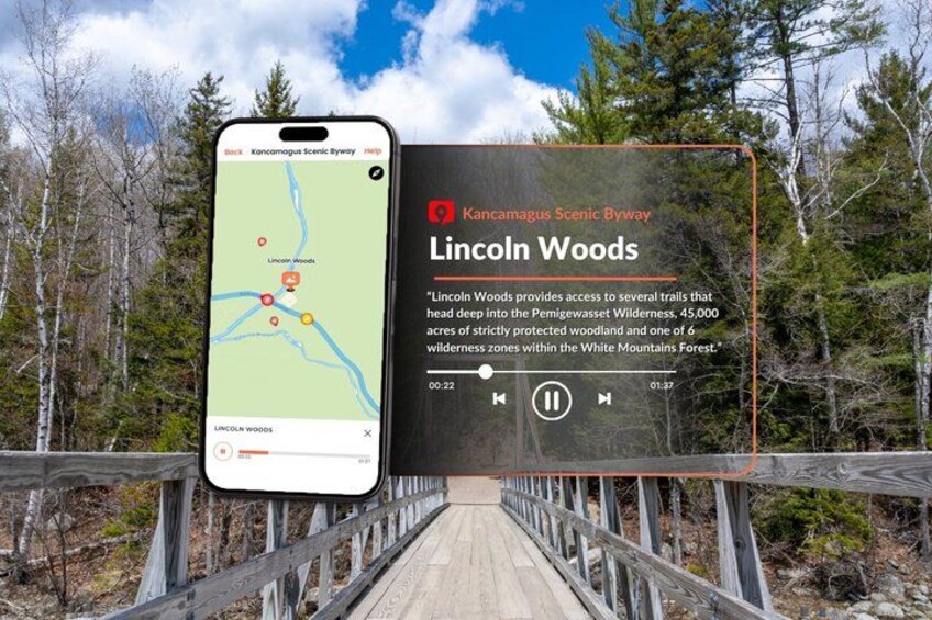 Self-Guided Audio Driving Tour in Kancamagus Highway 4