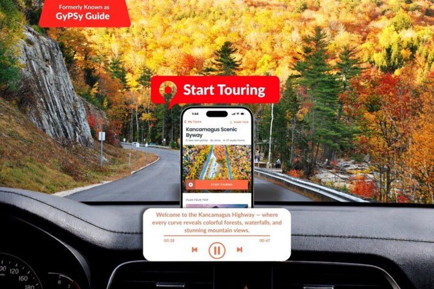 Self-Guided Audio Driving Tour in Kancamagus Highway 1