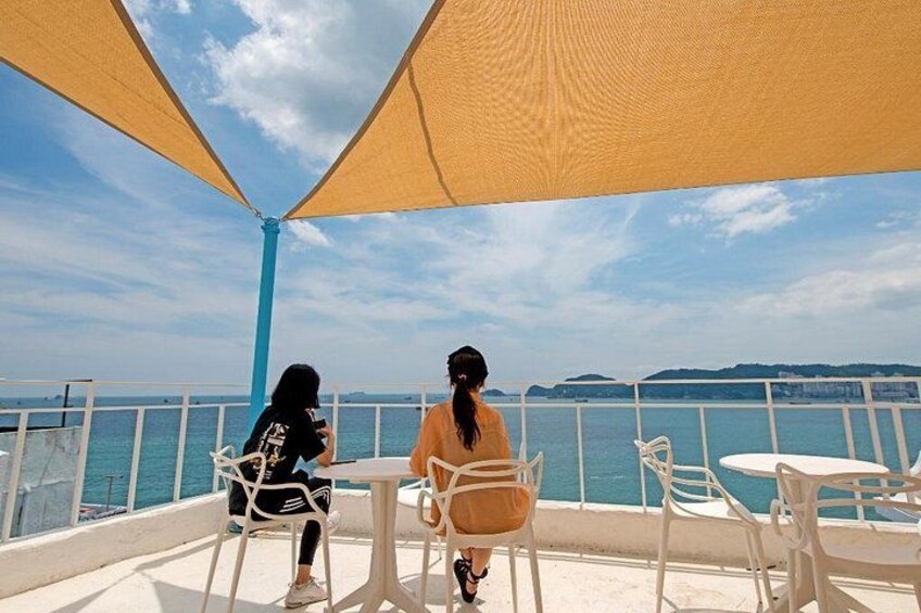Beach Train, Gamcheon Village and Oryukdo Skywalk from Busan 5