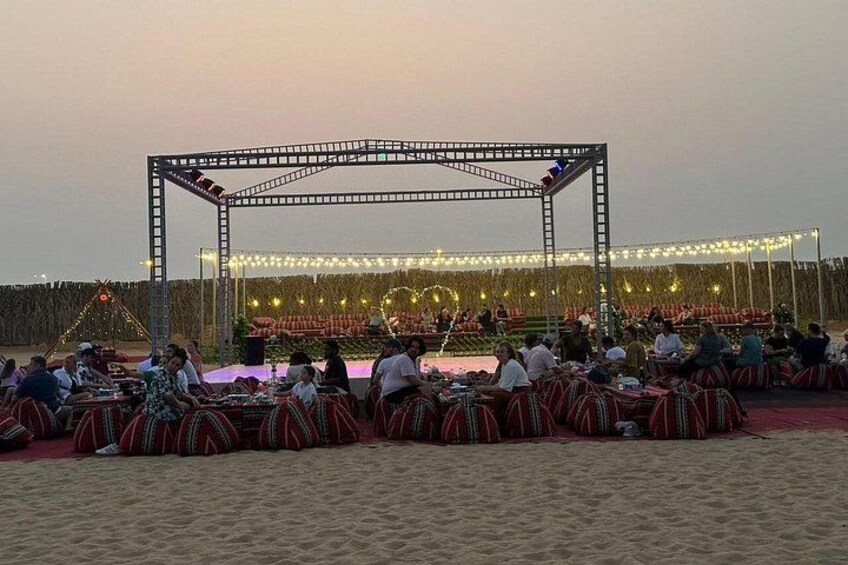 VIP Desert Safari Abu Dhabi with Private Seating Area 2