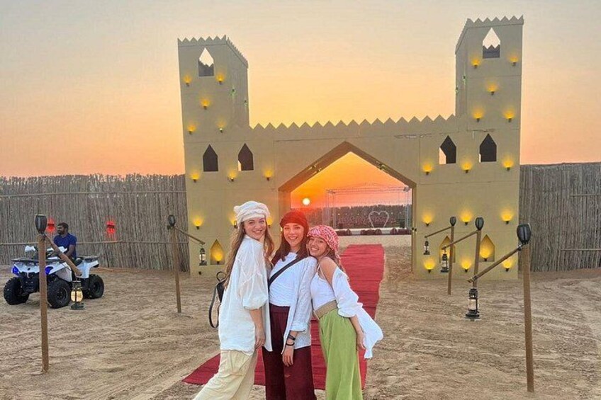 VIP Desert Safari Abu Dhabi with Private Seating Area 1