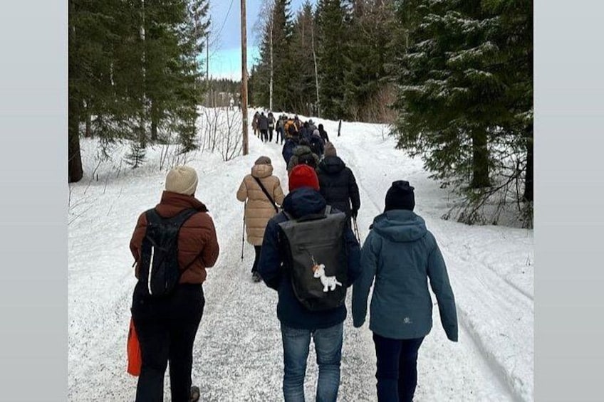 Oslo "Skogshytte" Winter Hike 2