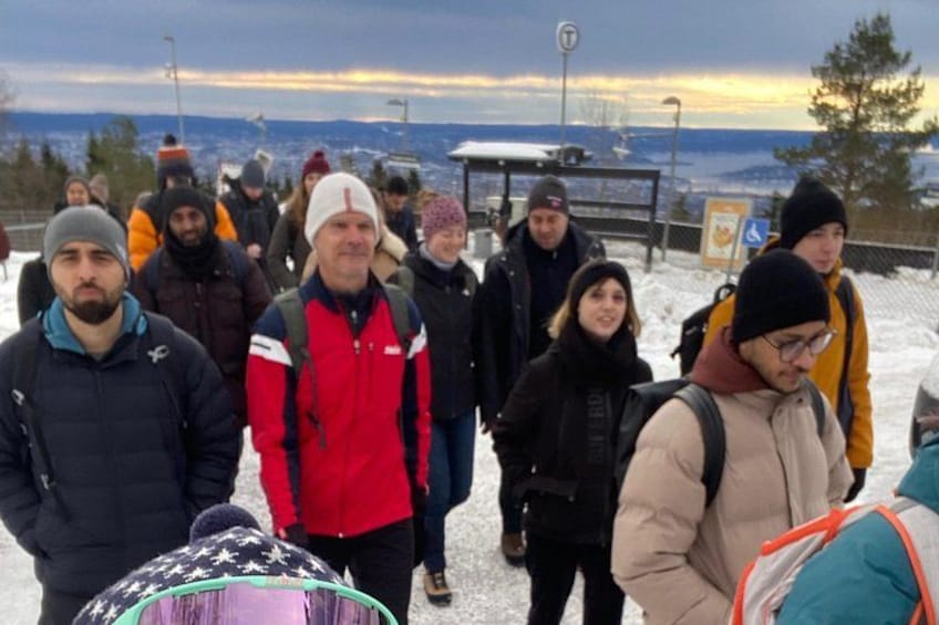Oslo "Skogshytte" Winter Hike 4