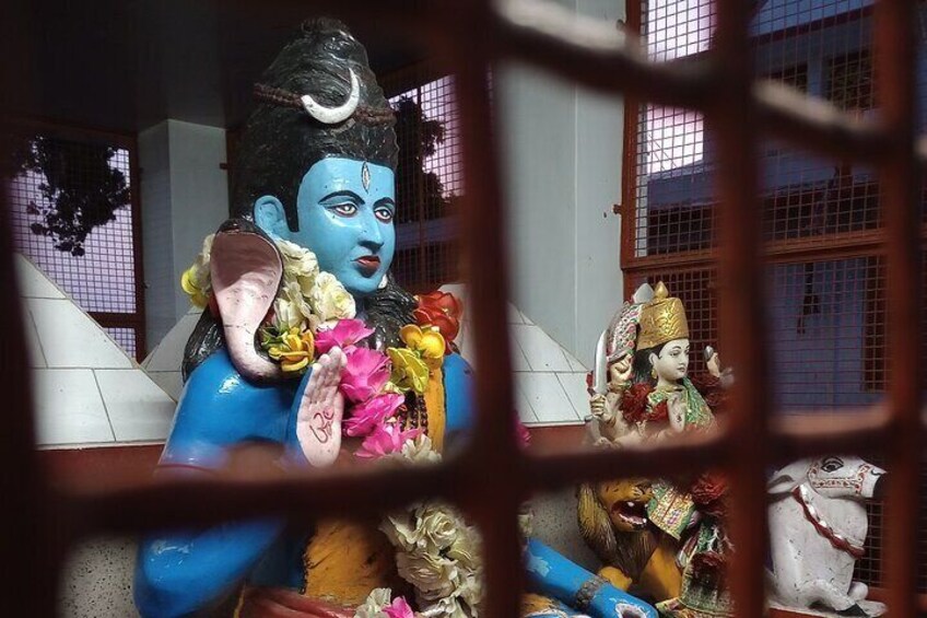 Shiva in Kunjapuri Temple.