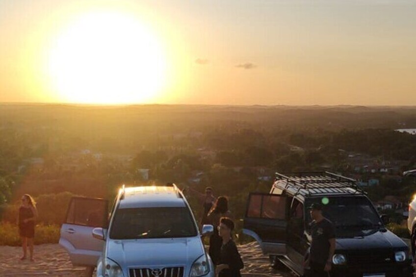 Last stop on the tour, at the dunes of Búzios where you can watch the sunset and take incredible photos.