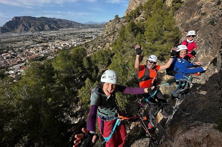 3-hour experience on the Redován K2 Family Via Ferrata 1