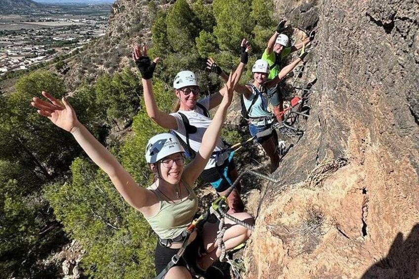 3-hour experience on the Redován K2 Family Via Ferrata 3