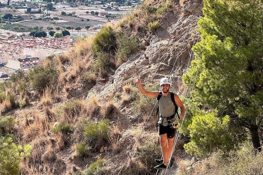 3-hour experience on the Redován K2 Family Via Ferrata 2