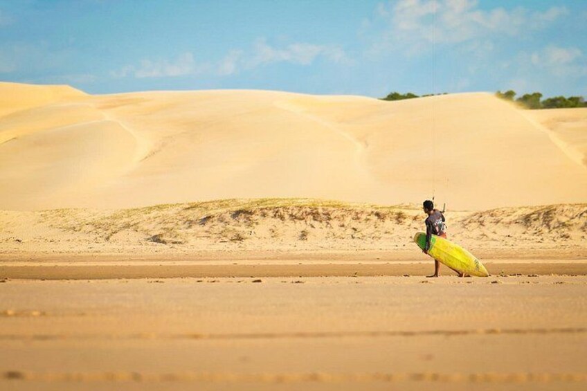 Kitesurfing lessons in the Parnaíba River Delta 3