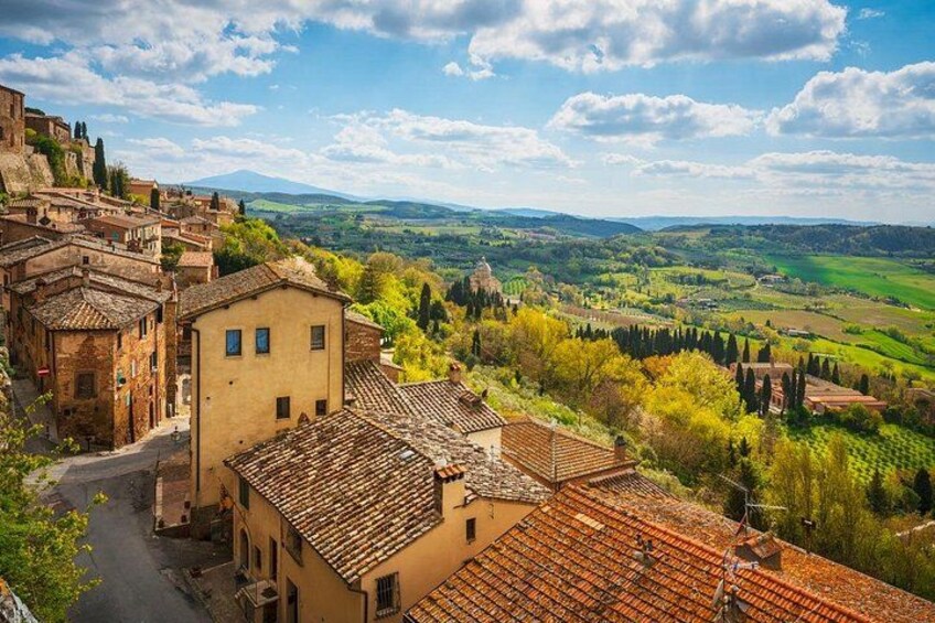 Full-Day Private Montalcino & Montepulciano Wine Tour from Siena 1