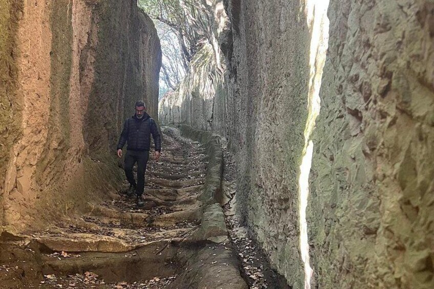 Pitigliano in the footstep of the Etruscan: Hike and wine tasting 1