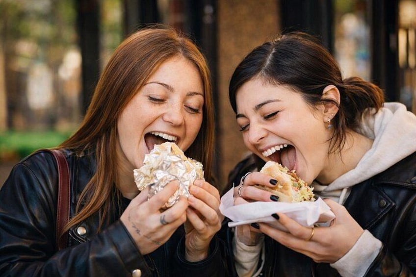 Exploring authentic Colombian snacks and hidden foodie gems around the city. Arepas!! 2