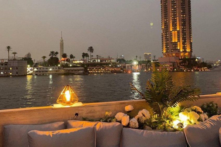 Sunset and Night Open Air Nile Cruise in Cairo and Giza 2