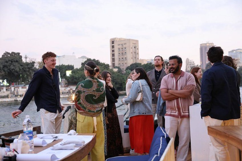 Sunset and Night Open Air Nile Cruise in Cairo and Giza 3