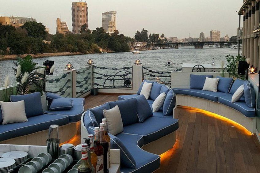 Sunset and Night Open Air Nile Cruise in Cairo and Giza 2