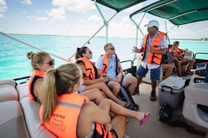 Bacalar Lagoon Private Tour from Costa Maya