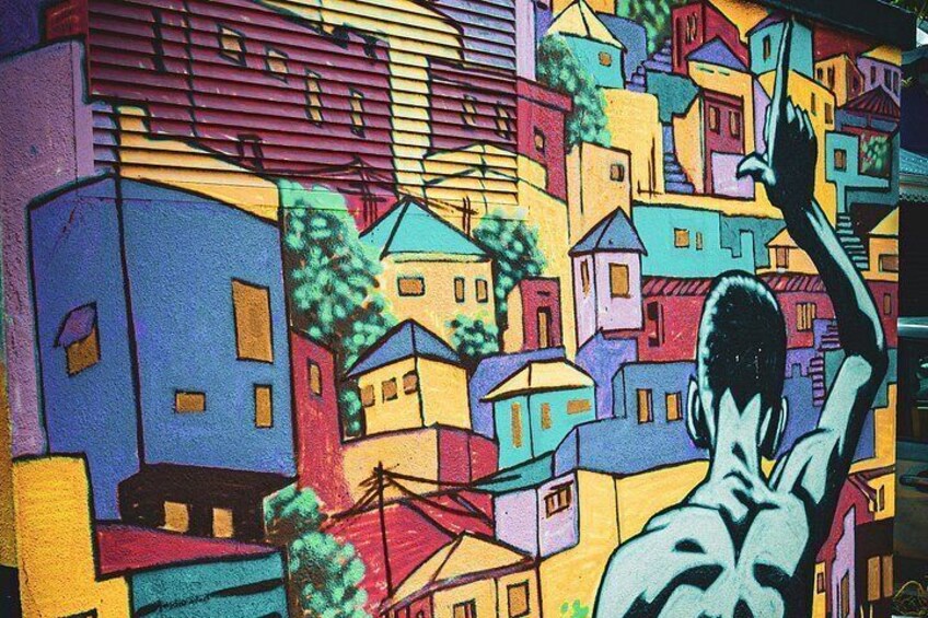 The street art in Marigot is part of the culture of Saint-Martin ! 4