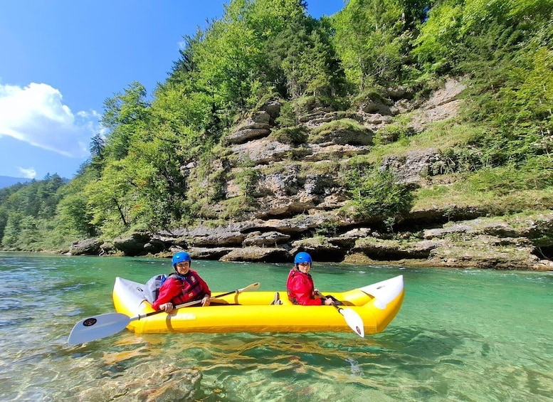 2h fr Vienna: Alpine River "Family Kayaking Adventure" 1