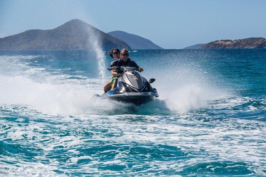 1-Hour Guided Jet Ski Tour in St. Thomas from Frenchman's Reef 2