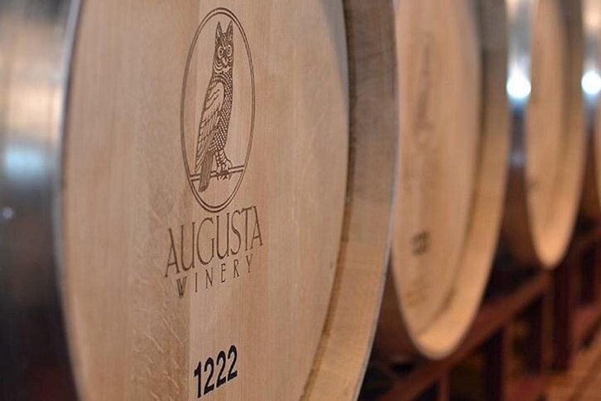 Augusta Winery aging cellars 2