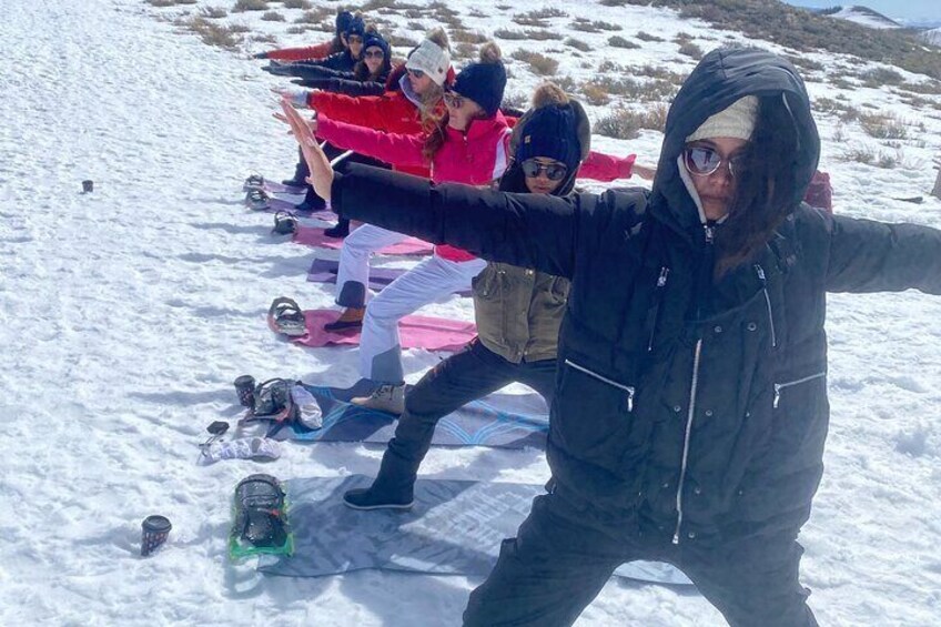 Snowga - Snowshoe and Yoga in Park City's Winter Wonderland