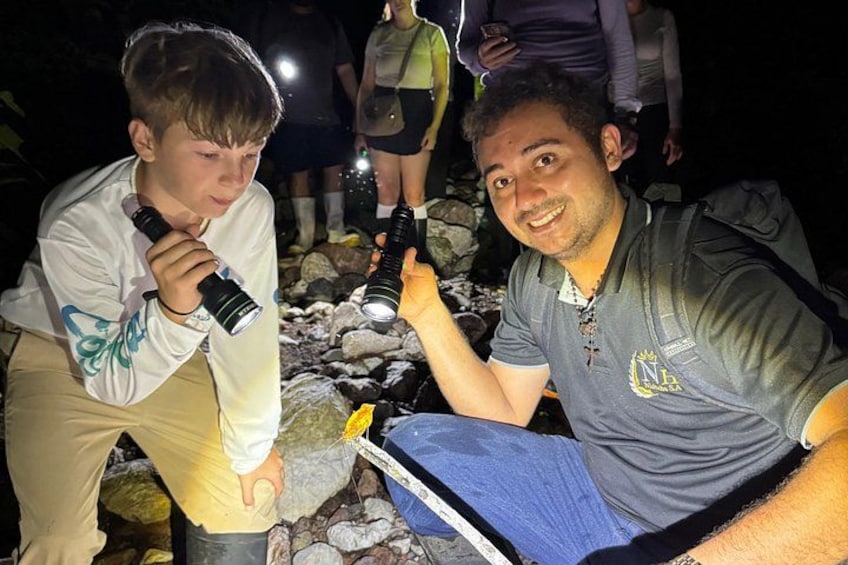 Night Walk Tour and Jungle Dinner in Jaco 3