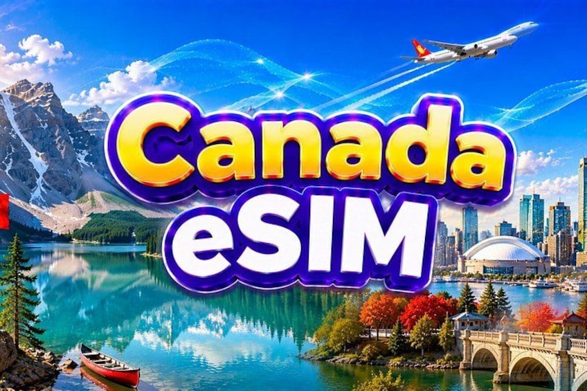 Canada eSIM | 3-30 days | Daily data | QR code 1