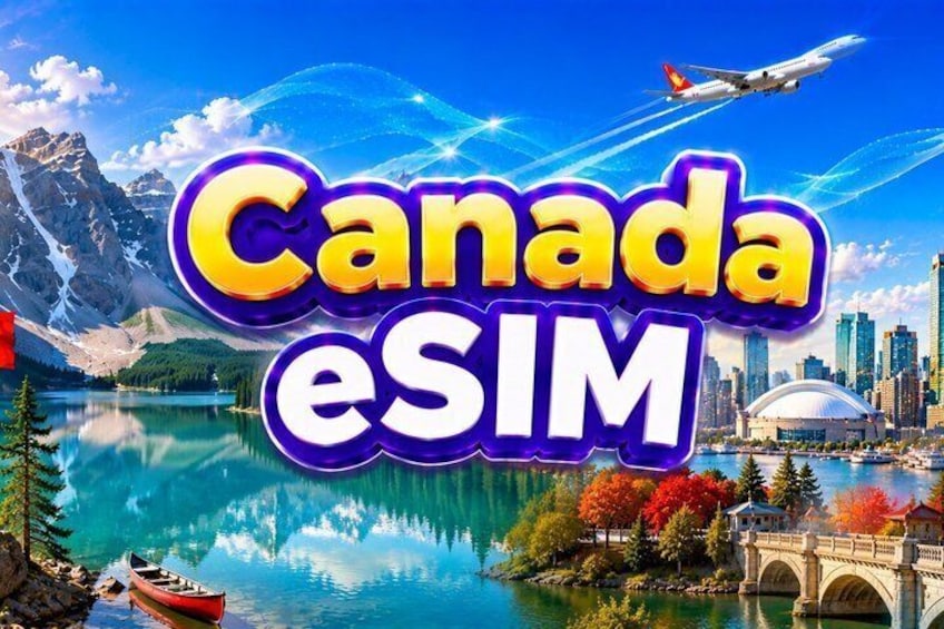 Canada eSIM | 3-30 days | Daily data | QR code 1