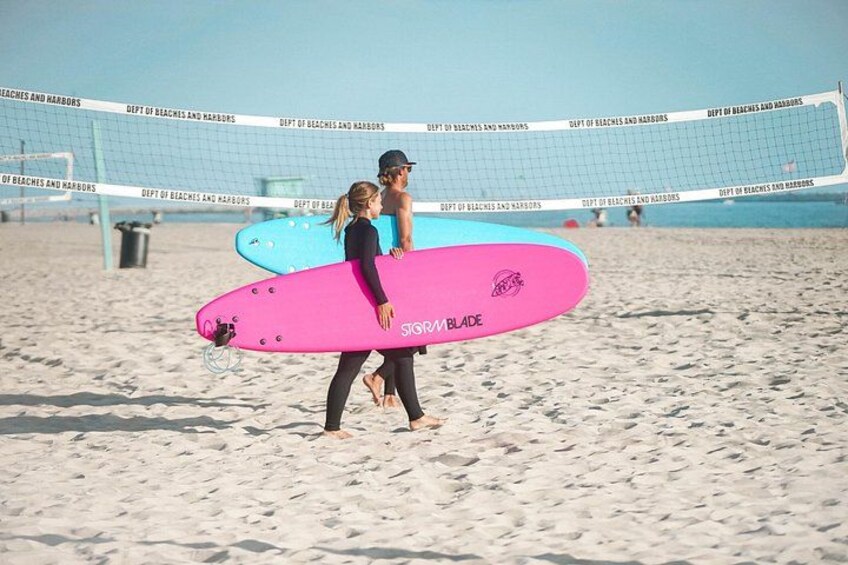 2-Hour Group Surf Lesson in Santa Monica 2