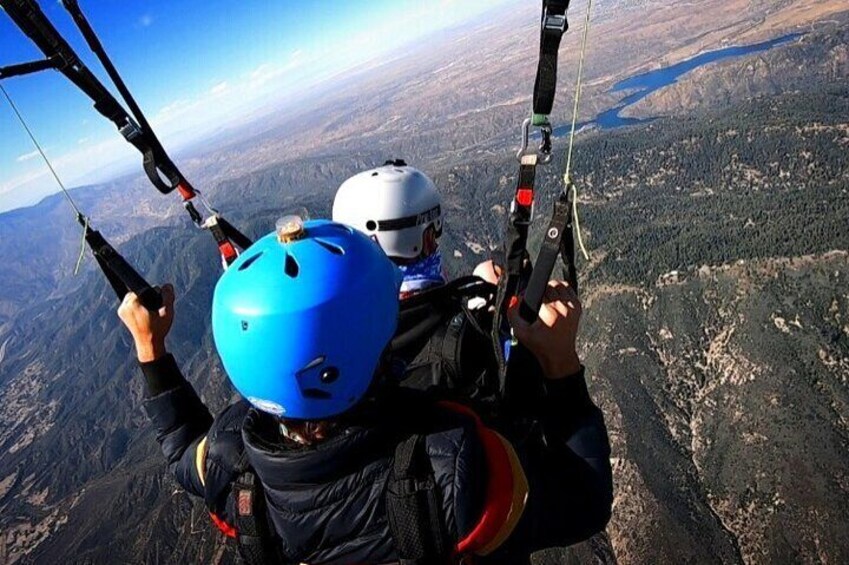 Paragliding Tandem Flight in San Bernardino California 