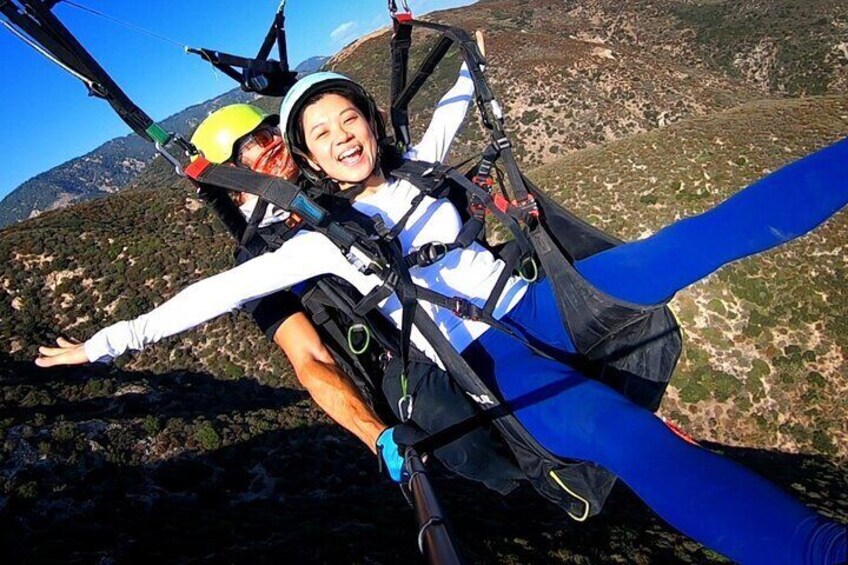 Paragliding Tandem Flight in San Bernardino California 