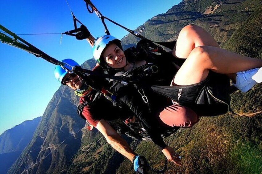 Paragliding Tandem Flight in San Bernardino California 