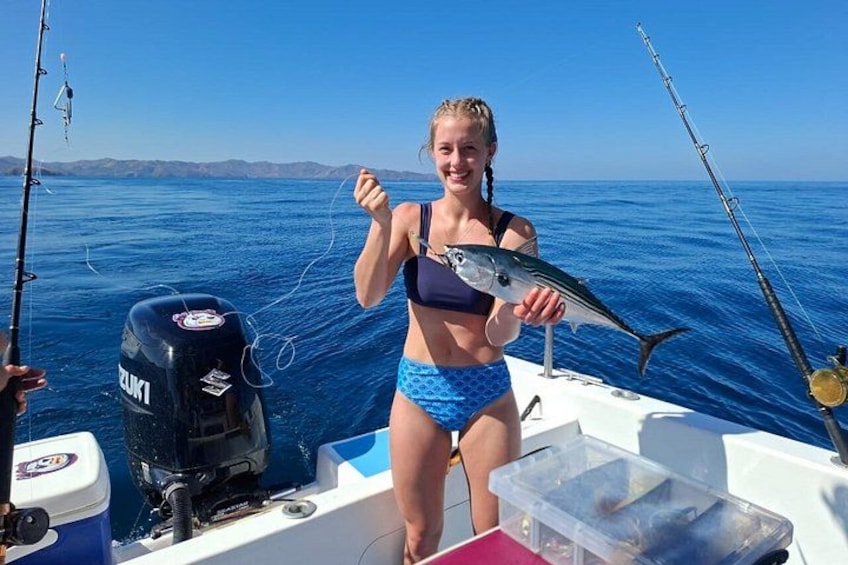 Half day of fun filled private deep sea fishing - Evil Panda Boat 4